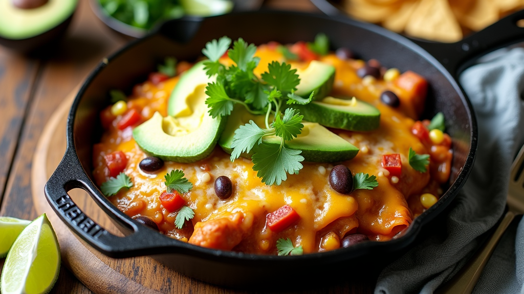 Healthy Enchilada Skillet